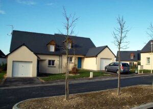 ALAIN CHABREYRON Architecte Les Sables Dolonne 16 LOGEMENTS INDIVIDUELS LES FONTENELLES SAINTE MAURE DE TOURAINE REGION CENTRE 2