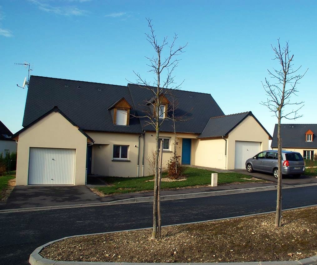 ALAIN CHABREYRON Architecte Les Sables Dolonne 16 LOGEMENTS INDIVIDUELS LES FONTENELLES SAINTE MAURE DE TOURAINE REGION CENTRE 3
