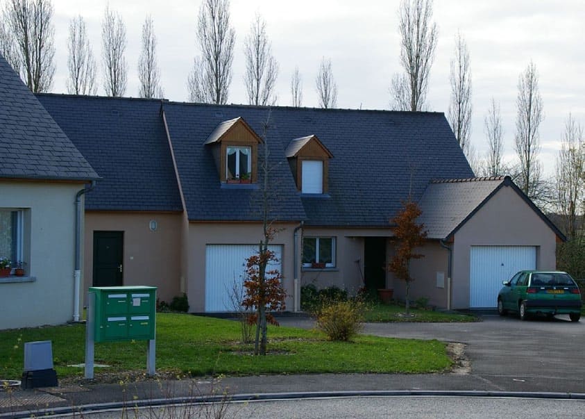 ALAIN CHABREYRON Architecte Les Sables Dolonne 16 LOGEMENTS INDIVIDUELS LES FONTENELLES SAINTE MAURE DE TOURAINE REGION CENTRE 4
