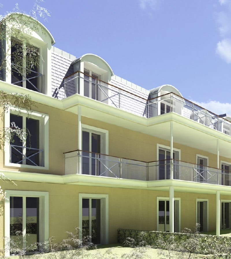 ALAIN CHABREYRON Architecte Les Sables Dolonne 30 LOGEMENTS LE SULKY CHAMBRAY LES TOURS REGION CENTRE 1