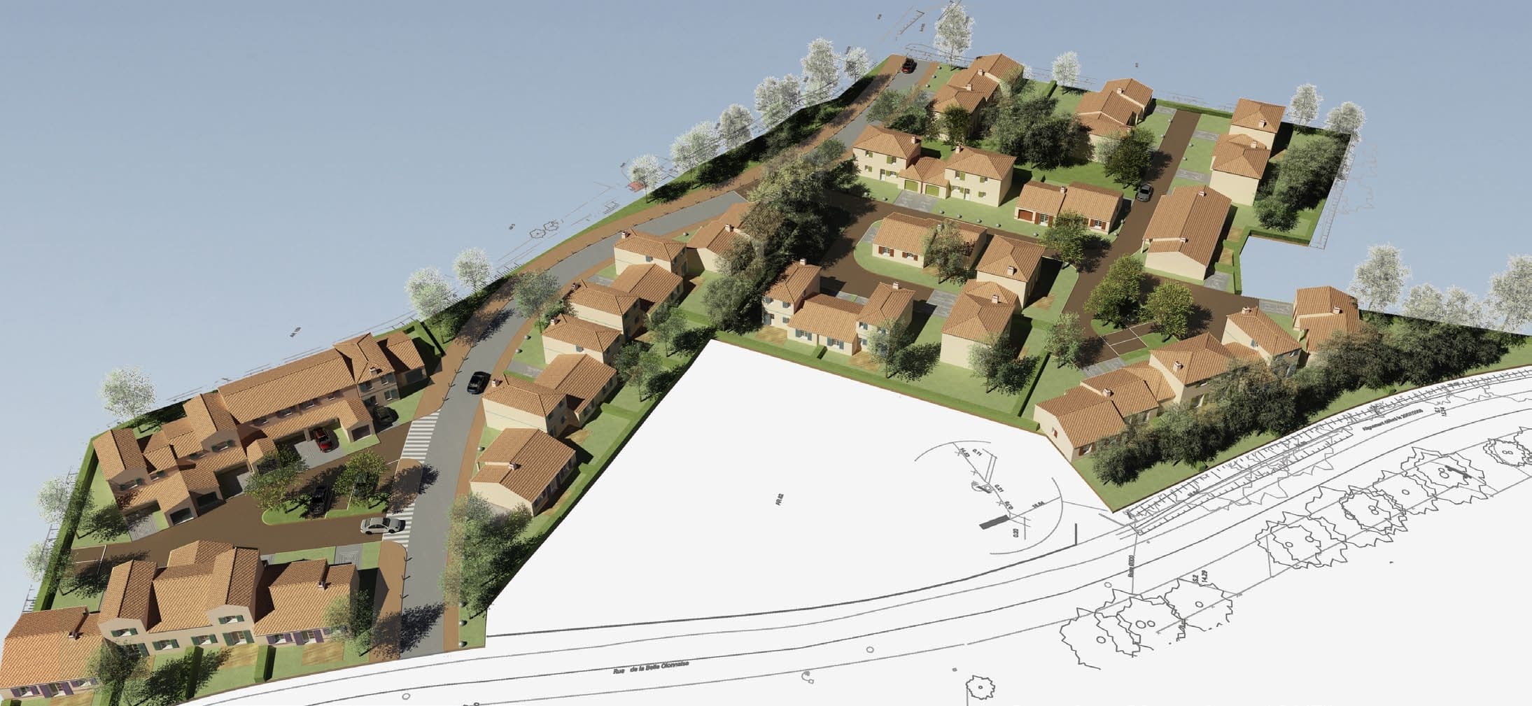 ALAIN CHABREYRON Architecte Les Sables Dolonne 35 LOGEMENTS INDIVIDUELS – LA BELLE OLONNAISE OLONNE SUR MER PAYS DE LA LOIRE 1