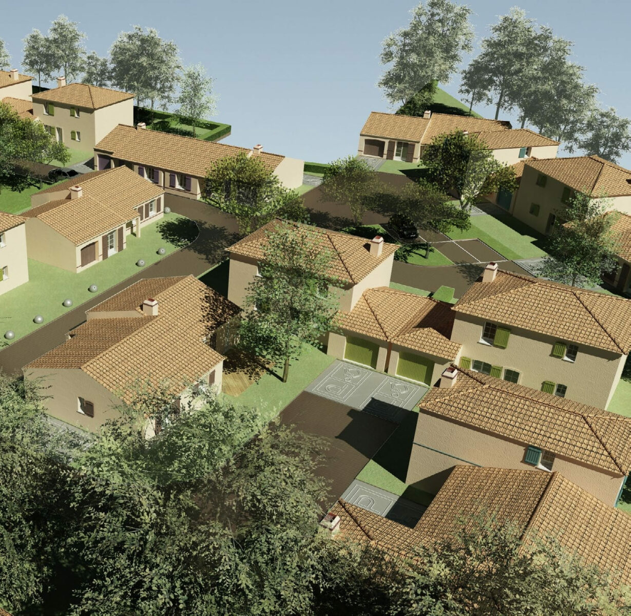 ALAIN CHABREYRON Architecte Les Sables Dolonne 35 LOGEMENTS INDIVIDUELS – LA BELLE OLONNAISE OLONNE SUR MER PAYS DE LA LOIRE 2