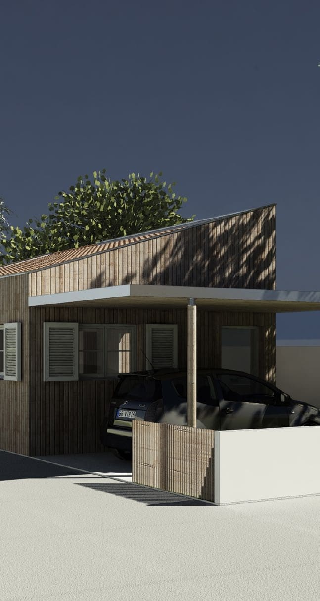 ALAIN CHABREYRON Architecte Les Sables Dolonne 4 MAISONS BOIS RICHELIEU REGION CENTRE 5