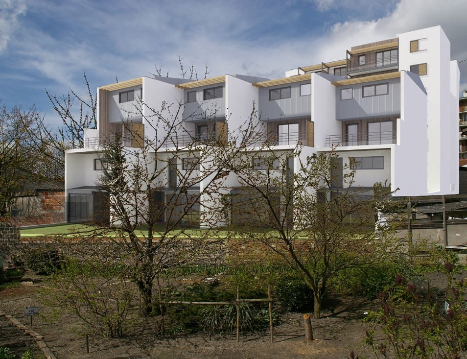 ALAIN CHABREYRON Architecte Les Sables Dolonne 49 LOGEMENTS ARNE NAESS 1